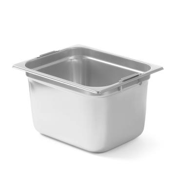 GN kontejnery se sklopnými rukojeťmi, HENDI, GN 1/2, 12,5L, (H)200mm | 803400